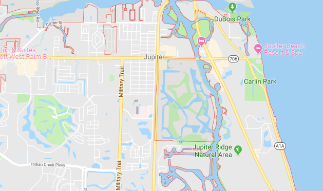 JUPITER MAP