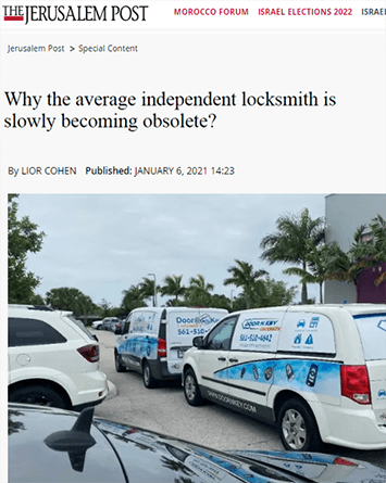 we are at jpost.com - Door N Key Locksmith West Palm Beach